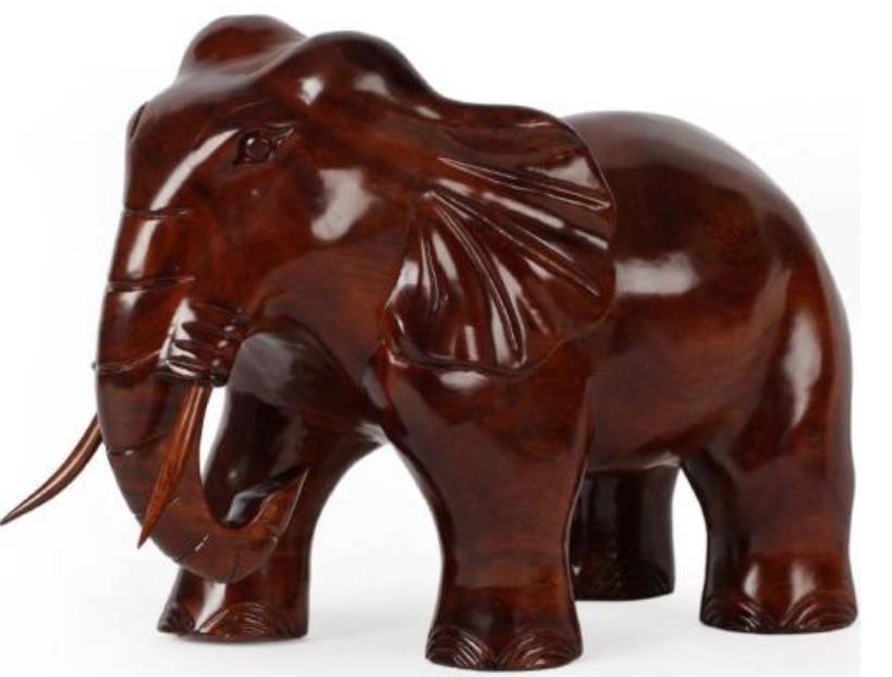 木雕大象工艺品摆件的象征意义和作用有哪些？