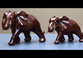 大象木雕摆件可以摆放在家里吗 摆放大象有什么讲究